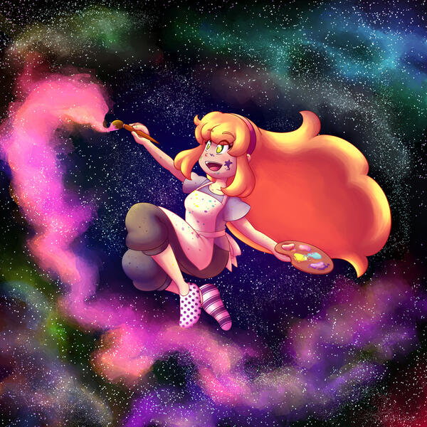 Painting The Galaxy Painting The Galaxy